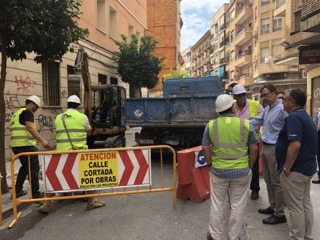 El Ayuntamiento renueva la conducción de la calle Sagasta con una nueva tecnología sin zanjas - 1, Foto 1
