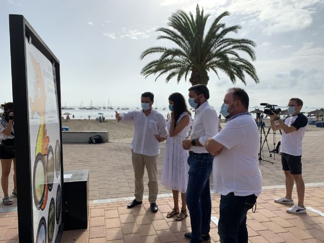 El consejero Antonio Luengo destaca la capacidad de resistencia del Mar Menor cuya situación actual es estable - 2, Foto 2