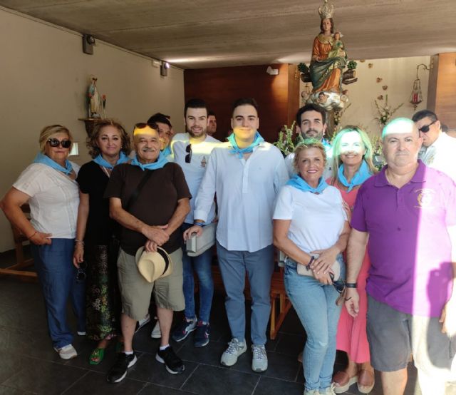 El PP de Las Torres de Cotillas con nuestra Patrona la Virgen de la Salceda en la Romería de bajada de su Ermita de El Coto - 1, Foto 1