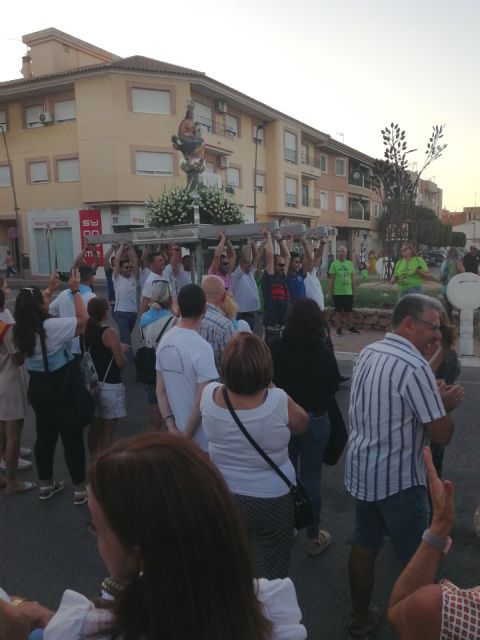 El PP de Las Torres de Cotillas con nuestra Patrona la Virgen de la Salceda en la Romería de bajada de su Ermita de El Coto - 5, Foto 5