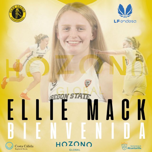La pívot americana Ellie Mack nueva jugadora del Hozono Global Jairis para su debut en LF Endesa - 1, Foto 1