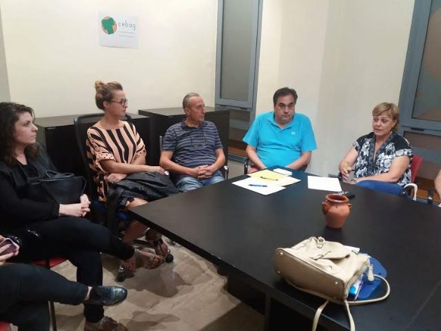 La concejal de Comercio se reúne con la Asociación de Comerciantes de Totana