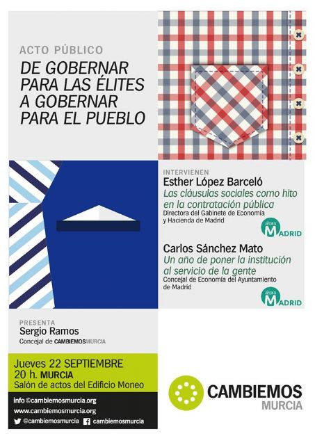 Cambiemos trae a Murcia las políticas de Ahora Madrid - 1, Foto 1