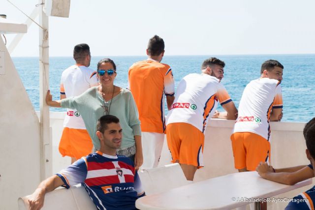 El Cartagena Fútbol Sala luce la bandera de la provincia marítima en su nueva equipación - 2, Foto 2
