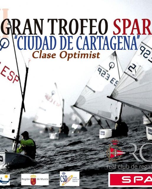 120 optimist se darán cita en la Regata Gran Trofeo Spar Ciudad de Cartagena - 4, Foto 4