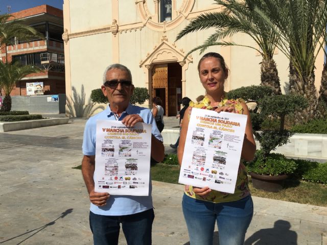 La AECC de San Javier celebra su V Marcha Solidaria  bajo el lema Demos un paso contra el Cáncer , el próximo domingo - 1, Foto 1