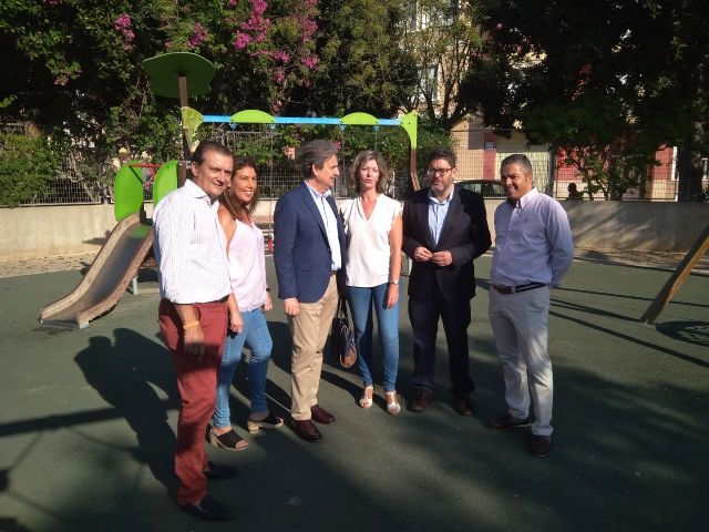 Ciudadanos se compromete a completar las obras de mejora del Parque de la Amistad de Blanca - 2, Foto 2