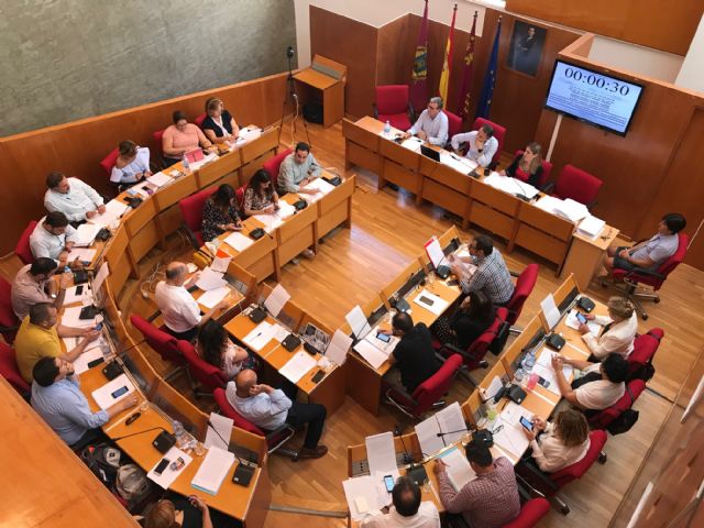Balance de votaciones del Pleno Ordinario del Ayuntamiento de Lorca correspondiente al mes de septiembre de 2018 - 1, Foto 1