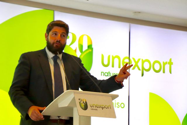 López Miras clausura el acto con motivo del XX aniversario de ´Unexport´ - 1, Foto 1