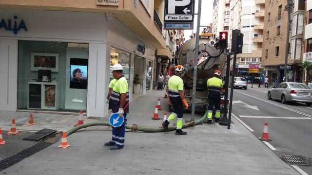 Aguas de Lorca prepara la red urbana de drenaje y alcantarillado de cara a la temporada de lluvias - 1, Foto 1
