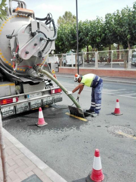Aguas de Lorca prepara la red urbana de drenaje y alcantarillado de cara a la temporada de lluvias - 2, Foto 2