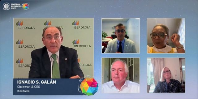 Ignacio Galán confirma en la Semana del Clima de Nueva York la apuesta de Iberdrola por el hidrógeno verde con la creación de una nueva unidad de negocio - 1, Foto 1