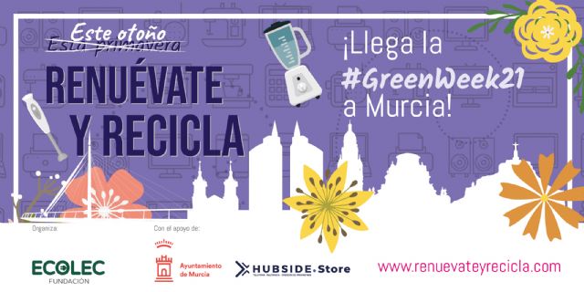 La Fundación ECOLEC celebra la quinta edición de la #GreenWeek21 en Murcia - 1, Foto 1