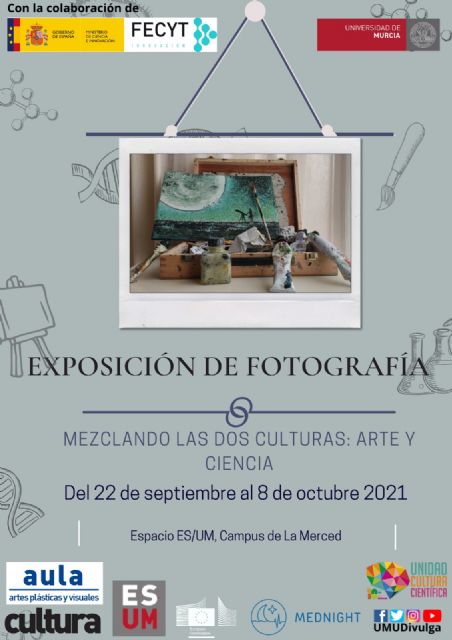 La UMU expone las obras del concurso ´Mezclando las dos culturas: Arte y Ciencia´ - 1, Foto 1