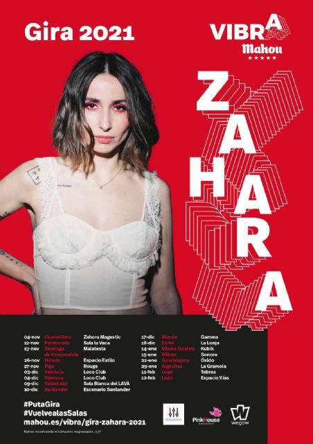 La Gira Vibra Mahou de Zahara incorpora una parada en Murcia - 1, Foto 1