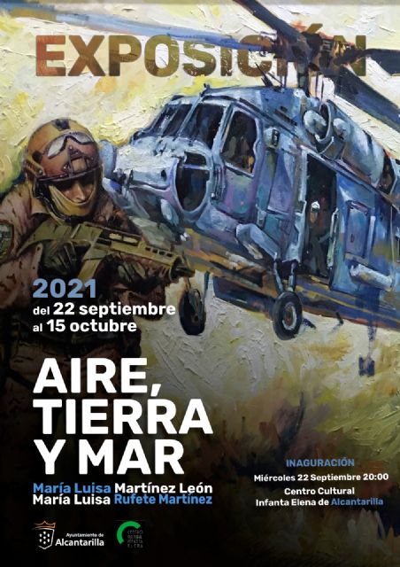 María Luisa Martínez expone 'Aire, tierra y mar' en el Centro Cultural Infanta Elena de Alcantarilla hasta el 15 de octubre - 3, Foto 3
