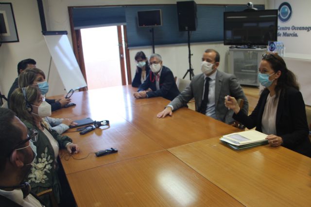 Visitación Martínez transmite al comisario europeo de Medio Ambiente la necesidad de actuar de manera urgente en el Mar Menor - 1, Foto 1