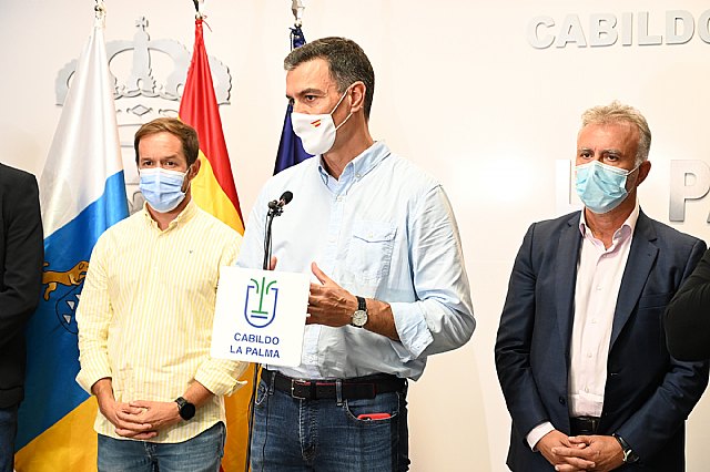 Pedro Sánchez anuncia los primeros pasos para la declaración de zona de emergencia en La Palma - 3, Foto 3