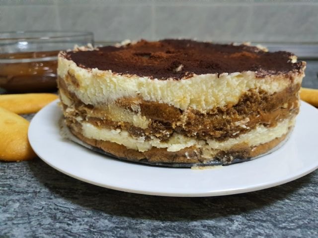 Receta. Cómo hacer Tiramisú de dulce de leche en casa de forma fácil - 1, Foto 1