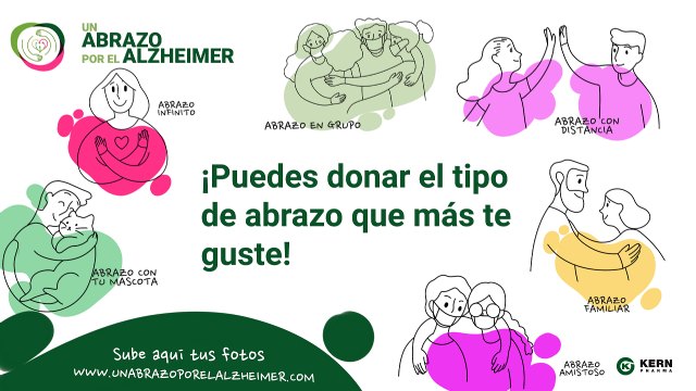 Kern Pharma lanza la campaña solidaria “Un abrazo por el Alzheimer”, para visibilizar la necesidad afectiva de las personas que lo sufren - 1, Foto 1