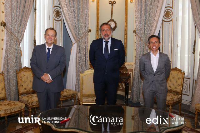 Edix y UNIR se alían con la Cámara de Comercio de Madrid para impulsar la - 1, Foto 1