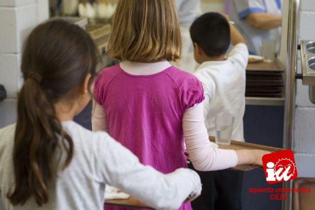 IU-Verdes de Cieza aplaude la iniciativa del Ministerio de Consumo para mejorar la alimentación de los menores - 1, Foto 1