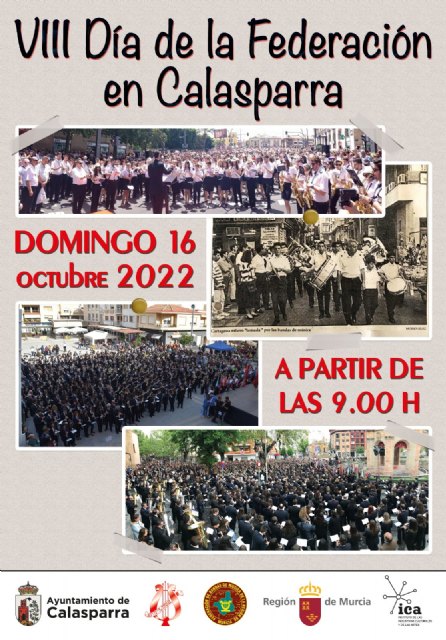 El VIII Día de la Federación llenará de bandas de música las calles Calasparra - 1, Foto 1