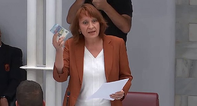 Podemos califica de limosna la reducción del IRPF en 20 euros, la propuesta estrella contra la inflación de López Miras - 1, Foto 1