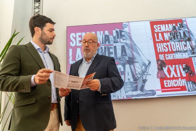Federico Trillo, José María Olmo, Isabel San Sebastián, Antonio Pérez Henares, Sandra Aza y Begoña Gómez protagonizan la 24 edición de la Semana de la Novela Histórica de Cartagena - 1, Foto 1