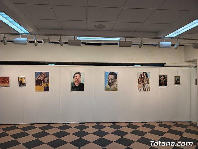 El joven pintor Andrés Rojo inaugura su primera exposición en solitario con una muestra de talento y versatilidad artística, Foto 3
