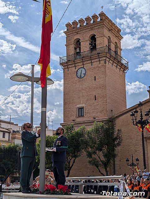 Totana volverá a celebrar el domingo 12 de octubre el acto institucional de homenaje a la Bandera de España, Foto 1