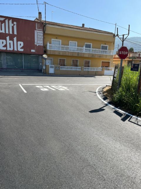 El Ayuntamiento renueva el asfalto en más de 4.500m2 del carril Balibrea en Algezares mejorando la seguridad de los usuarios - 4, Foto 4