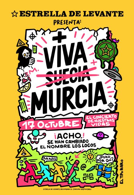 Viva Suecia cambia su nombre por Viva Murcia para ´El Concierto de nuestras vidas´ de la mano de Estrella de Levante - 3, Foto 3