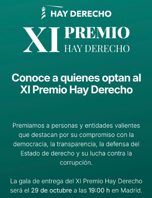 Un voluntario de Protección Civil de Murcia, candidato al XI Premio Hay Derecho por alertar sobre posibles irregularidades en fondos públicos - 3, Foto 3