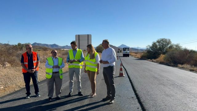 Avanzan las obras de mejora de la carretera que une Mazarrón con Lorca con una inversión superior a 1,2 millones - 2, Foto 2
