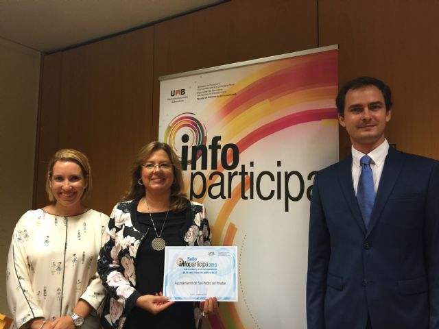 San Pedro del Pinatar obtiene el sello InfoParticipa a la transparencia - 1, Foto 1