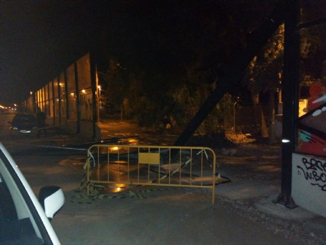 Cuarto ataque vandálico contra las obras de soterramiento de las vías - 2, Foto 2