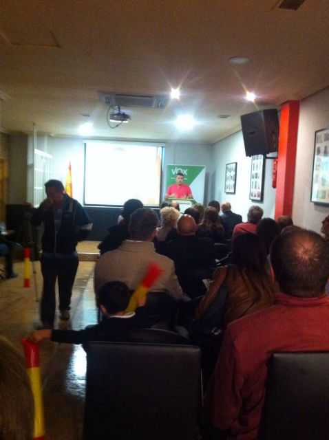 Éxito en el acto de presentación de VOX en Las Torres de Cotillas - 1, Foto 1