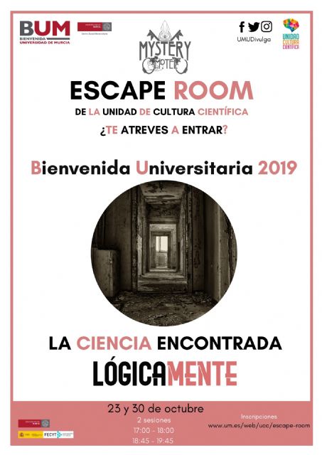 La Universidad de Murcia estrena una nueva temporada de su escape room durante el BUM - 1, Foto 1