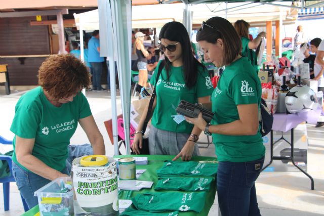 El club Atlético Pinatarense celebra un partido solidario a beneficio de la Asociación ELA Región de Murcia - 3, Foto 3