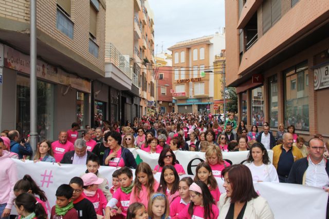 Puerto Lumbreras se viste de rosa y marcha contra el cáncer de mama - 2, Foto 2
