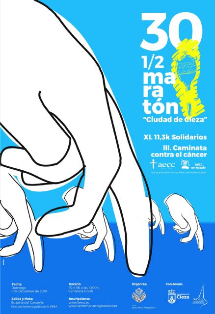 El 1 de diciembre, 30 años de media maratón en Cieza - 1, Foto 1