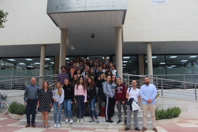 El IES Manuel Tárraga Escribano acoge a un grupo de alumnos alemanes en el marco del programa Erasmus+ - 1, Foto 1