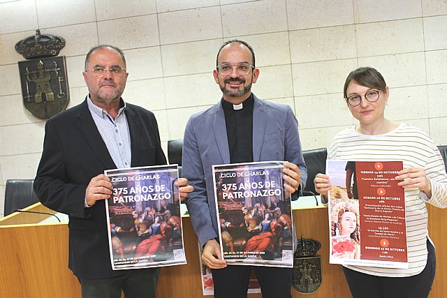 La Fundación La Santa organiza un ciclo de ponencias para conmemorar el 375 aniversario del Patronazgo de Santa Eulalia en Totana - 1, Foto 1