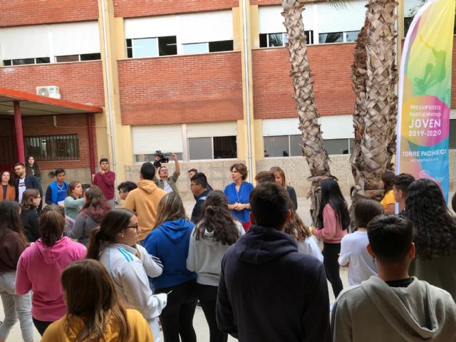 Los jóvenes deciden sobre el presupuesto municipal del Ayuntamiento de Torre Pacheco - 1, Foto 1