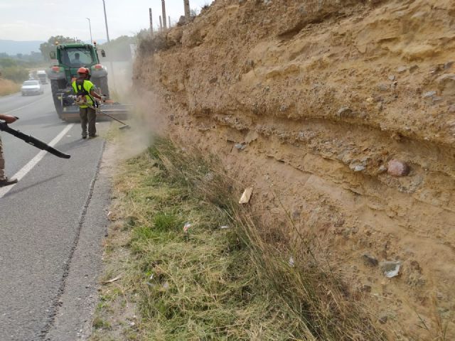 Fomento acondiciona los márgenes del tramo de la N-344 de competencia municipal que une Murcia con Las Torres de Cotillas - 1, Foto 1