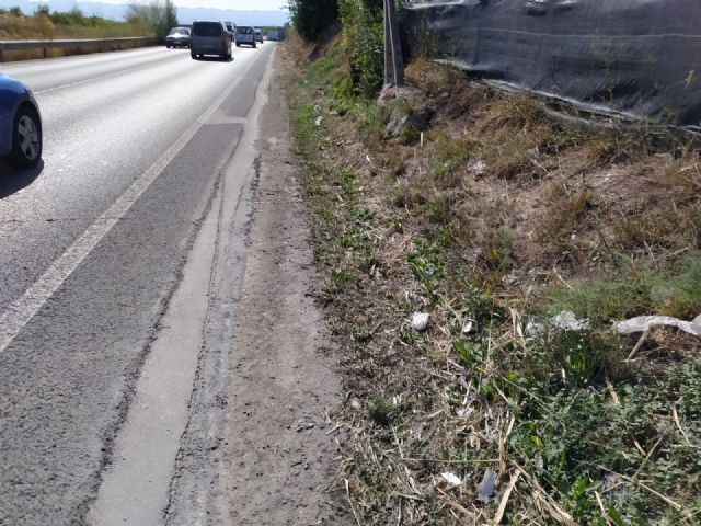 Fomento acondiciona los márgenes del tramo de la N-344 de competencia municipal que une Murcia con Las Torres de Cotillas - 3, Foto 3