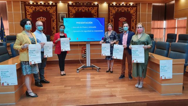 El Mercado de las Flores y Artesanía 2020 de Molina de Segura se celebra del 29 de octubre al 1 de noviembre con todas las medidas sanitarias de seguridad frente al COVID-19 - 1, Foto 1