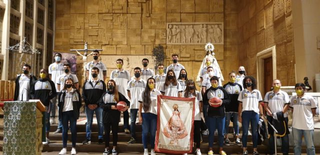 El CB Jairis realiza una ofrenda floral a la Virgen de la Salud de Alcantarilla - 1, Foto 1