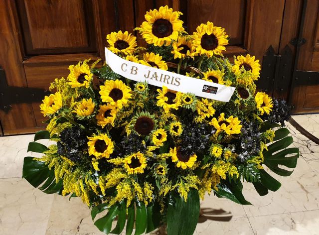 El CB Jairis realiza una ofrenda floral a la Virgen de la Salud de Alcantarilla - 3, Foto 3